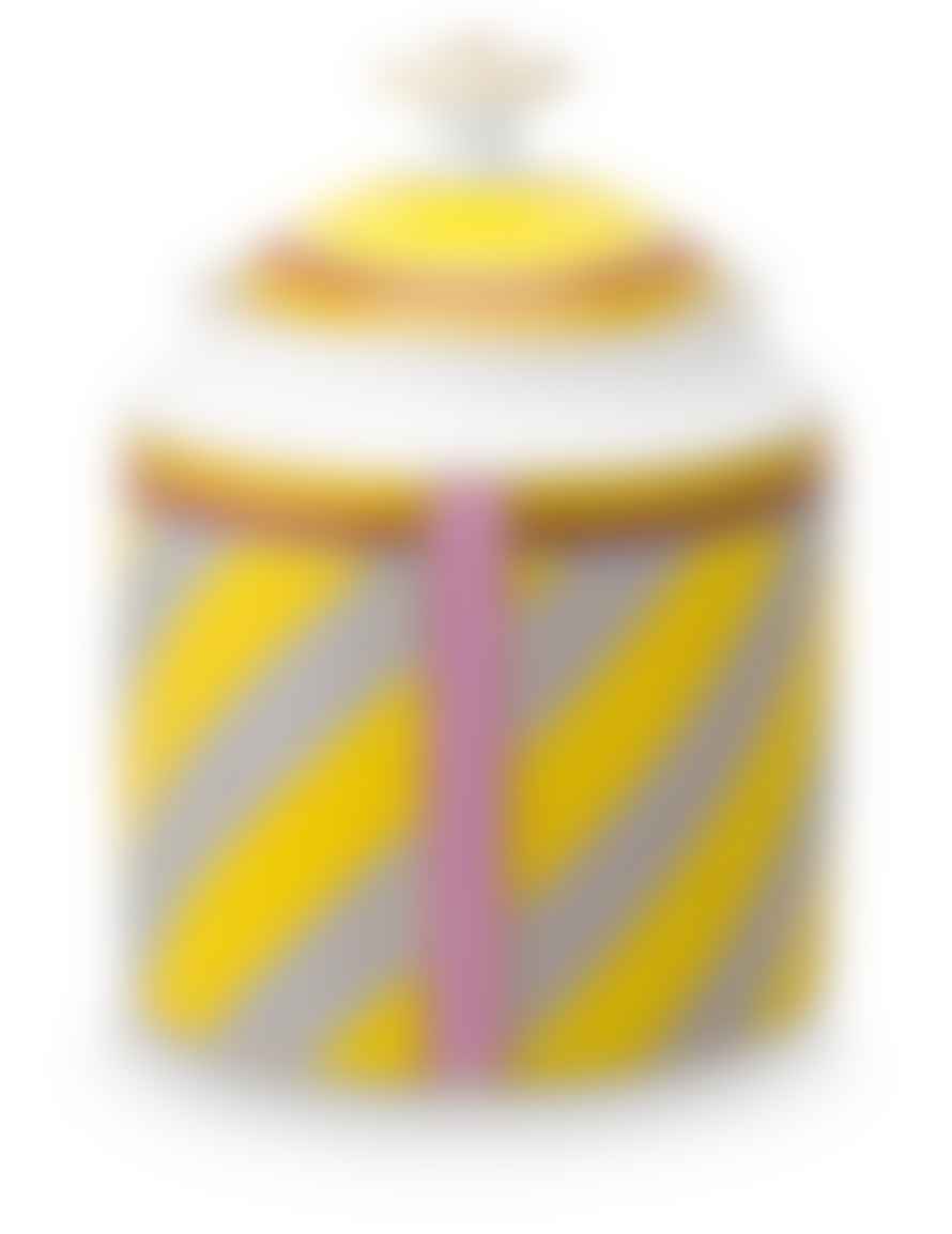 Pip Studio Chique Stripes Yellow Sugar Bowl