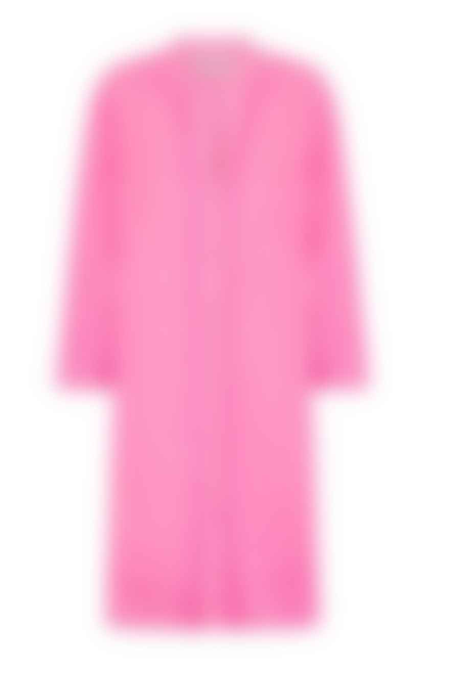 Pranella Pranella Ula Cover Up In Neon Pink