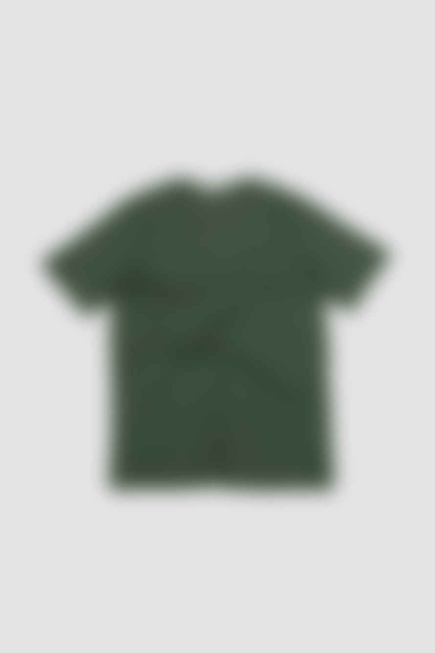 Lemaire  Rib U Neck T-shirt Smoky Green