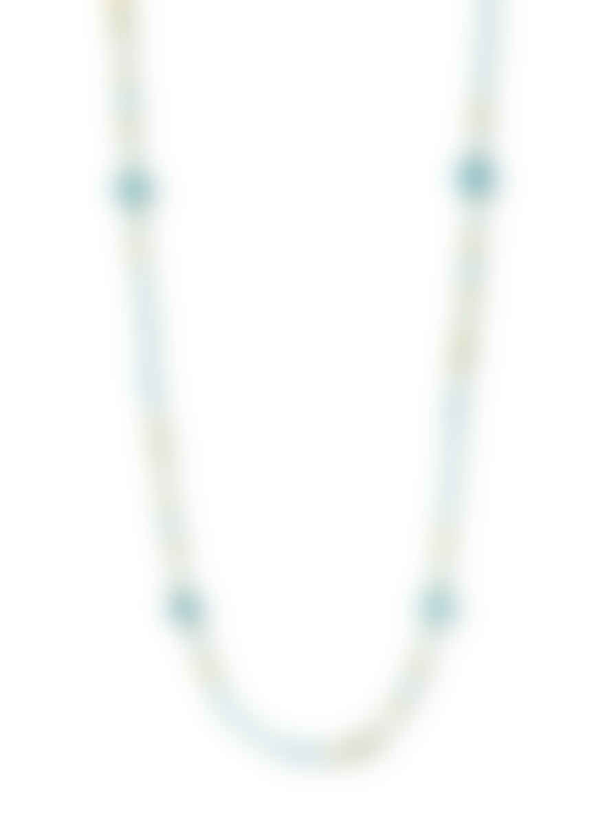 Ashiana Kiara Long Necklace Turquoise