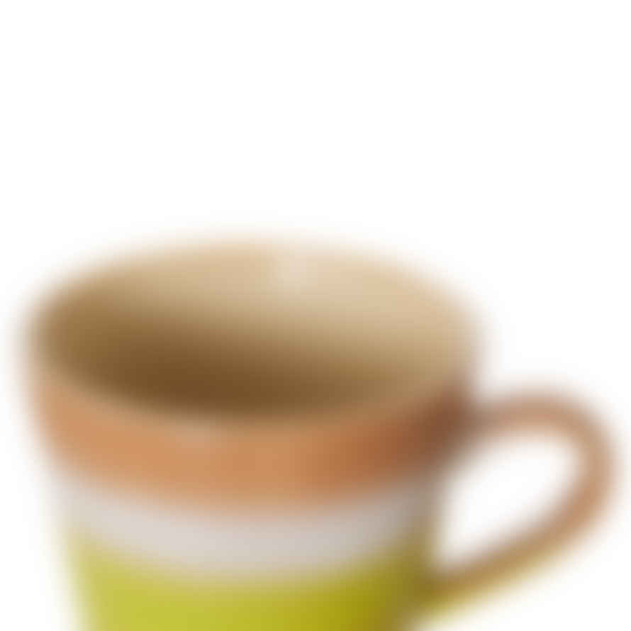 HK Living 70's Ceramic Cappuccino Mug | Eclipse
