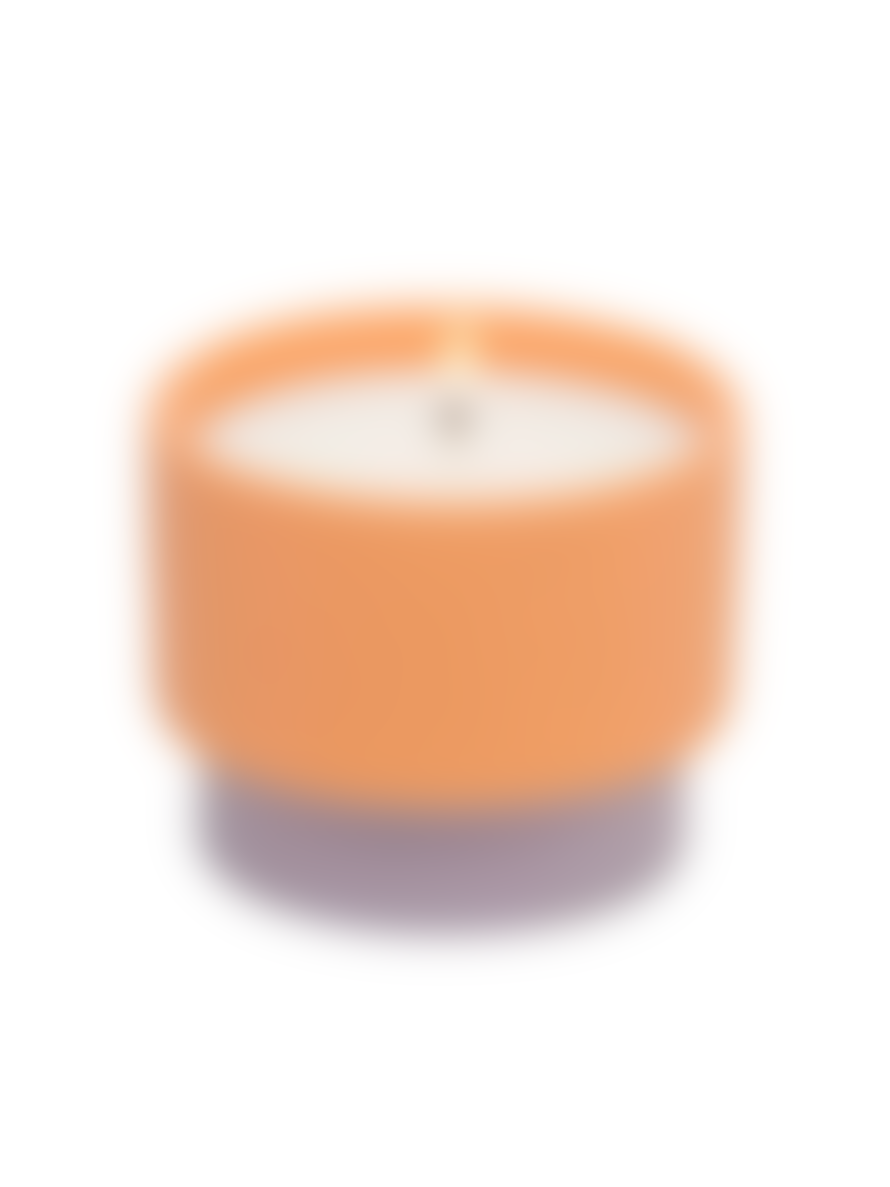 Paddywax Colour Block Ceramic Candle 170g - Violet & Vanilla