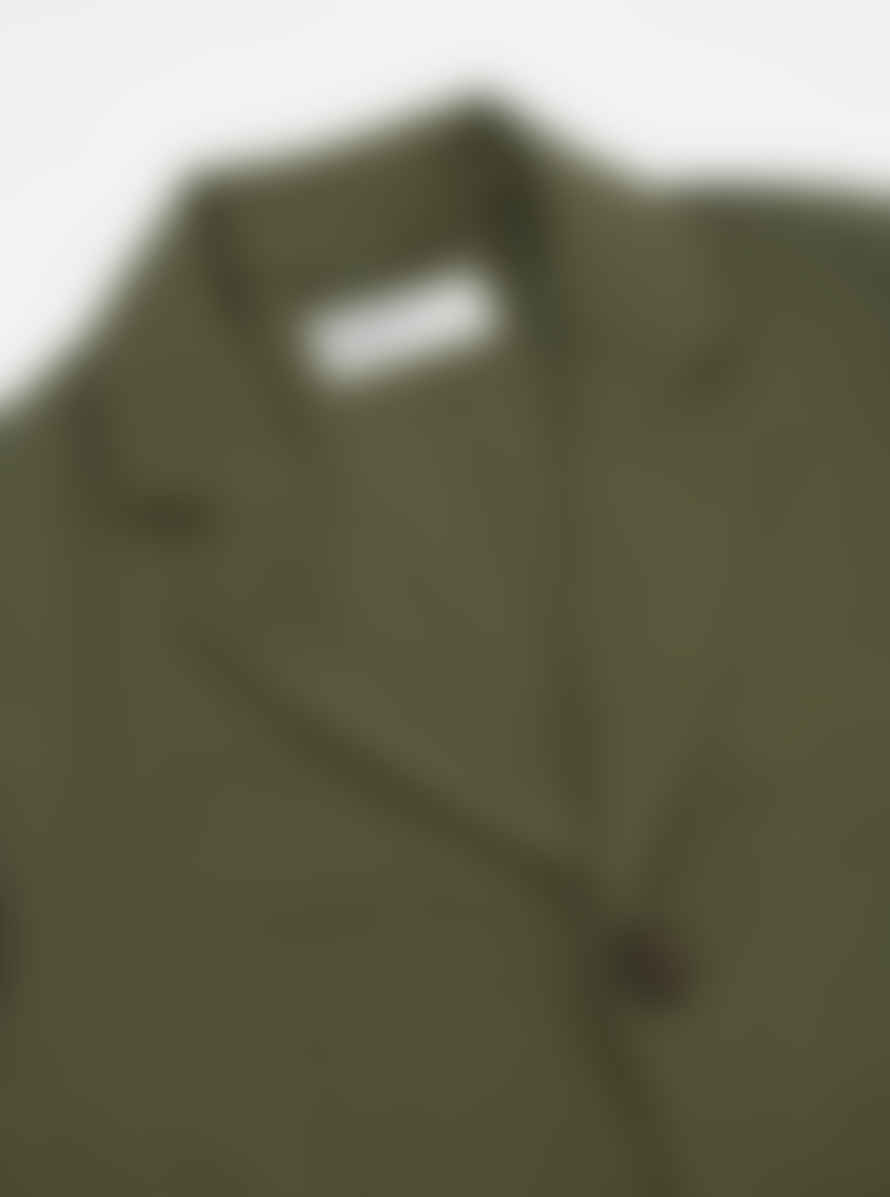 Universal Works S London Jacket In Light Olive Twill