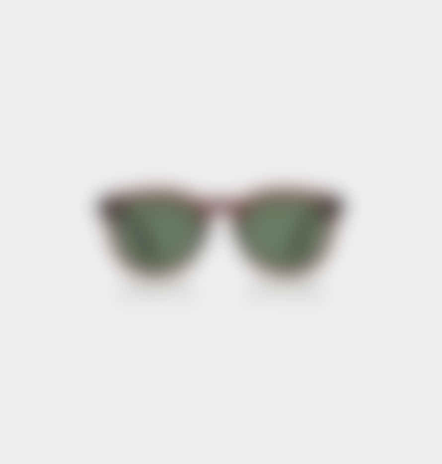 A Kjærbede Bate Sunglasses In Brown Transparent