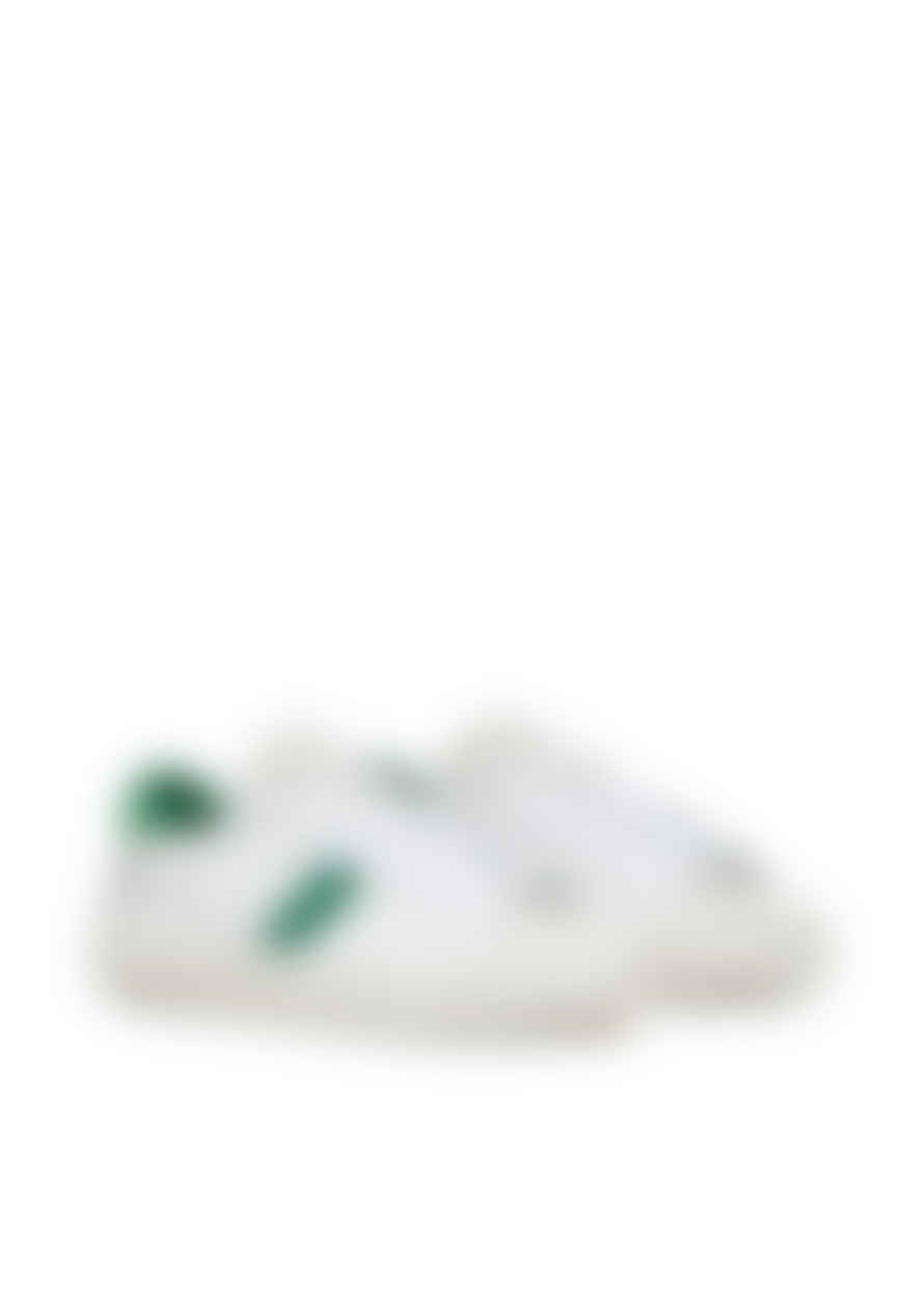D.A.T.E Hill Low Vintage Coloured White & Green Sneakers