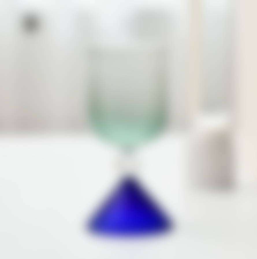 IVORE.GROUP Champagne Cocktailglas | Groen / Blauw