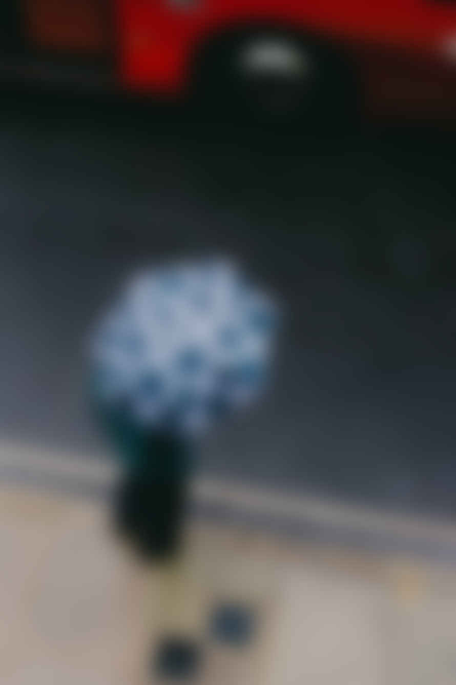 Anatole Black & White Plaid Camden Tweed Umbrella