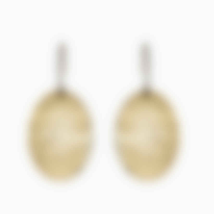 Just Trade  'asha' Oval Earrings