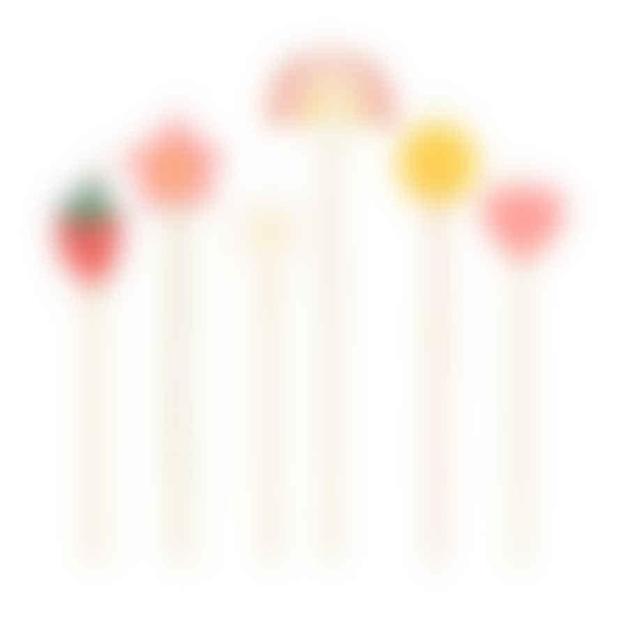 Meri Meri Happy Face Icons Candles (x 6)