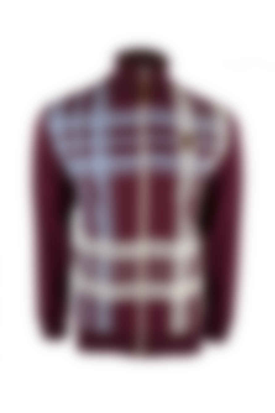 RD1 Clothing Trojan Check Track Top In Port