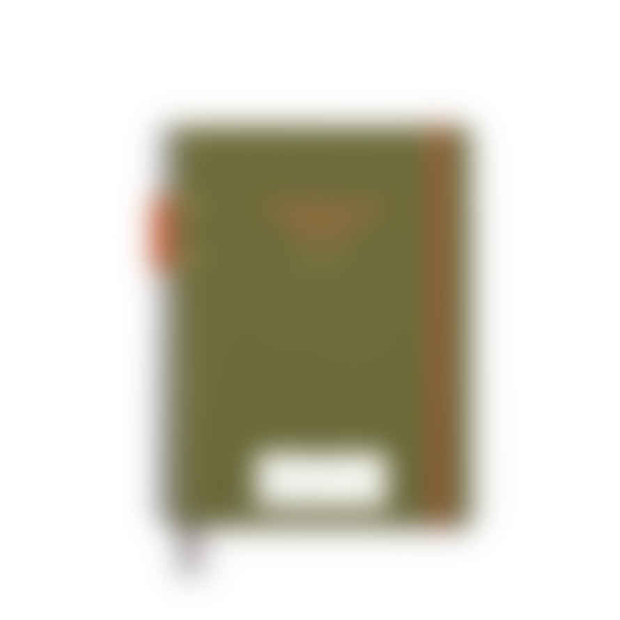 STANDARD ISSUE Army Green & Chilli Hardcover Notebook