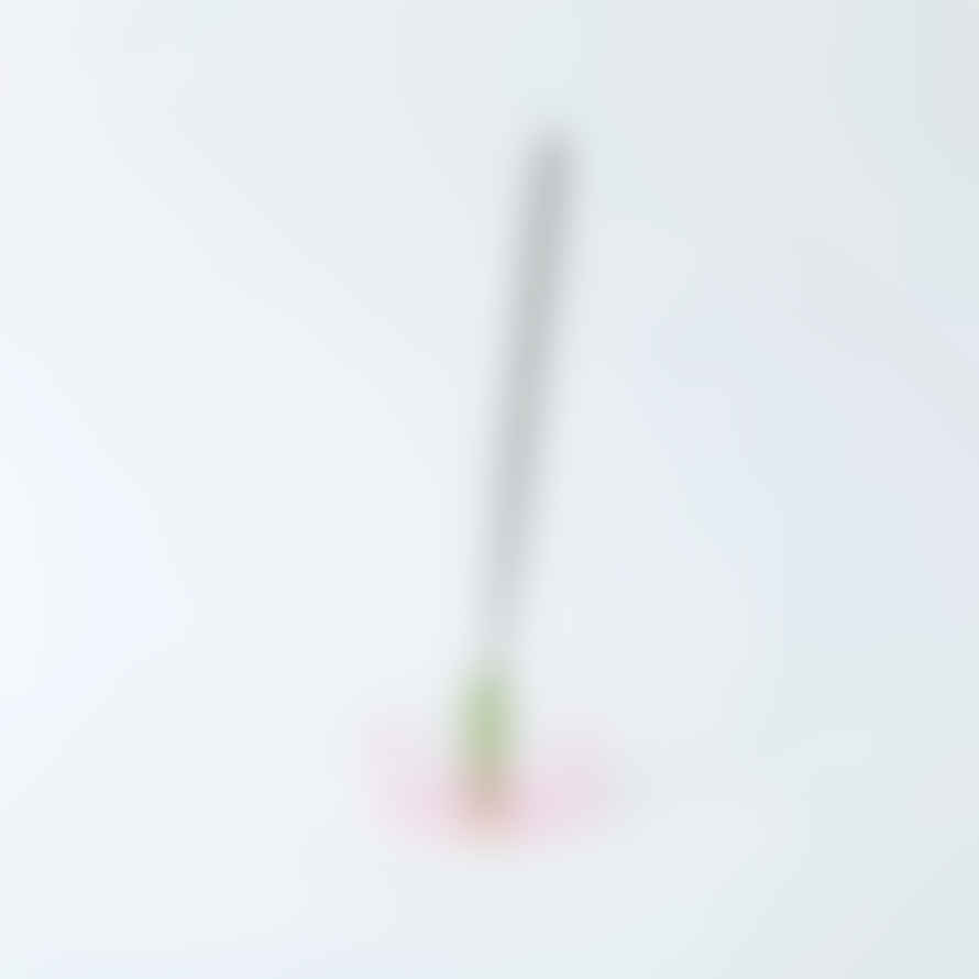Block Design - Duo Tone Glass Incense Holder - Pink / Green