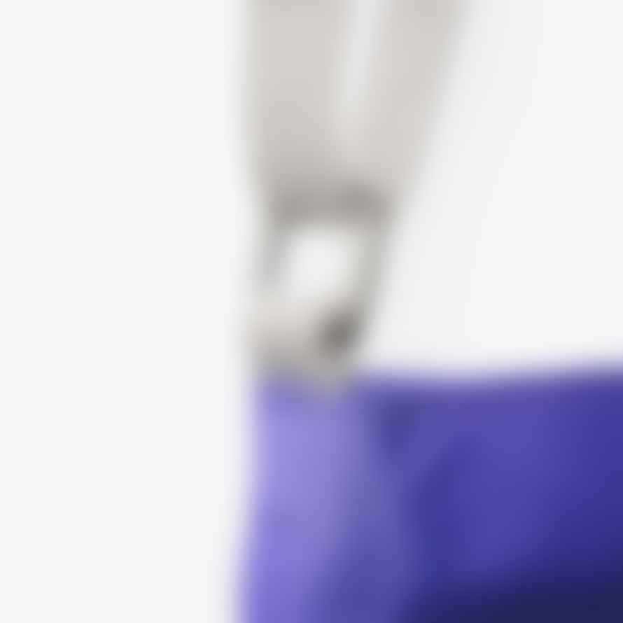 ROKA Cross Body Shoulder Bag Kennington B Medium Recycled Repurposed Sustainable Nylon In Simple Purple
