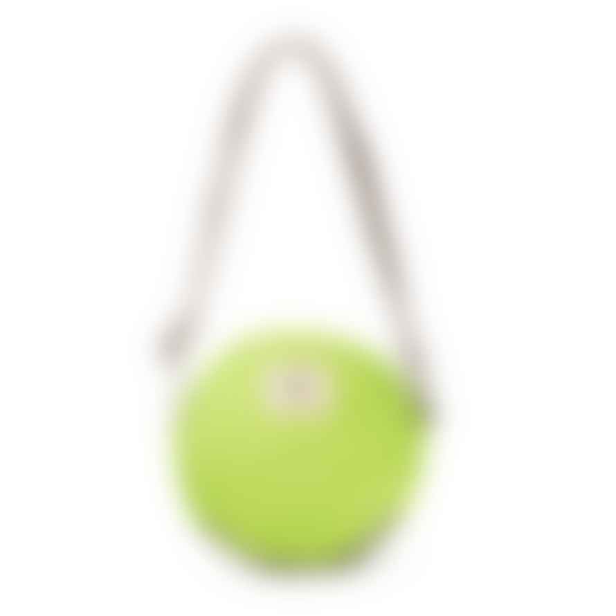 ROKA Cross Body Shoulder Bag Paddington B Recycled Repurposed Sustainable Nylon In Lime