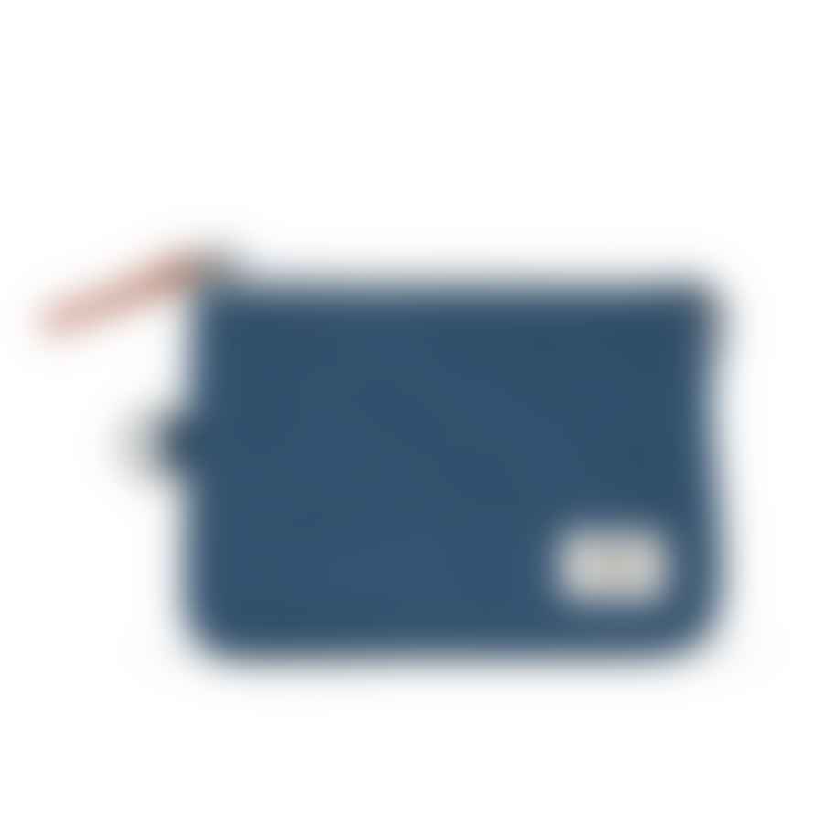 ROKA Purse Carnaby Small Recycled Repurposed Sustainable Canvas In Deep Blue