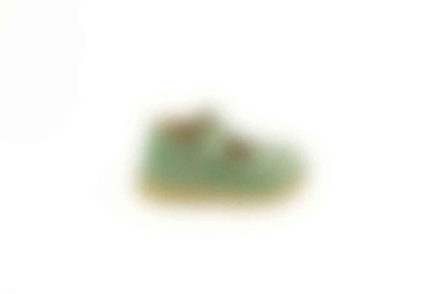 Petasil Sonia Patent T-Bar Shoes - Sage Green