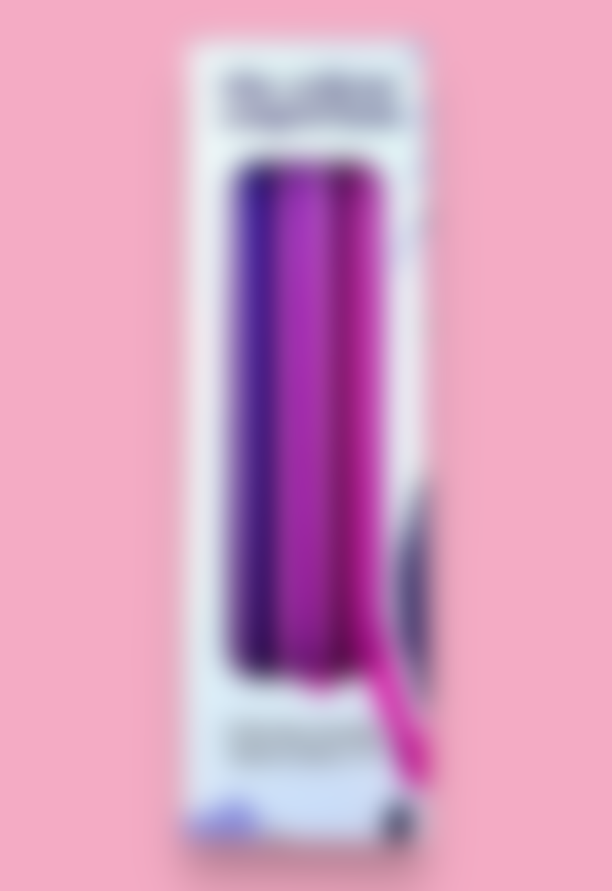 The Colour Emporium Purple Pinstripe Dinner Candles