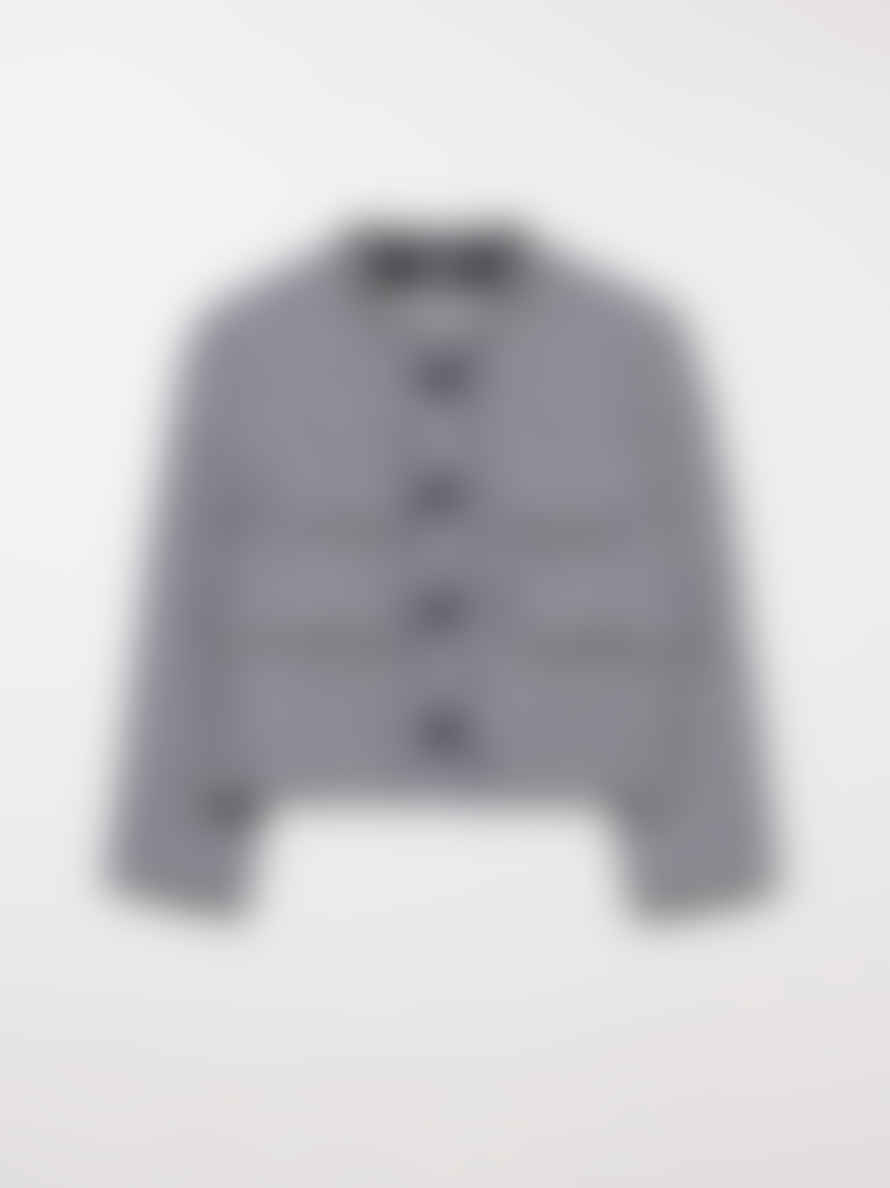 Luisa Cerano Two-tone Tweed Jacket Multi