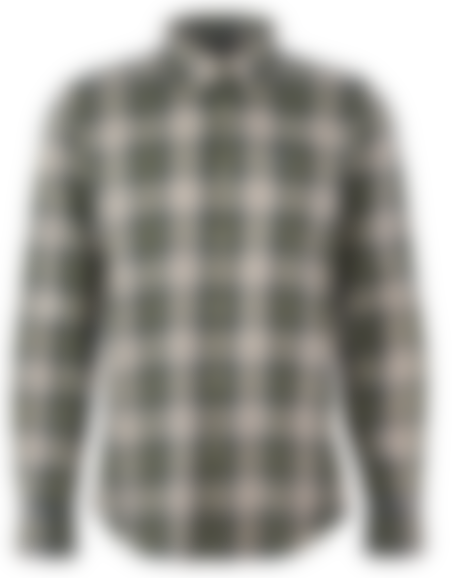 Barbour Barbour Wetherham Tailored Shirt Forest Mist
