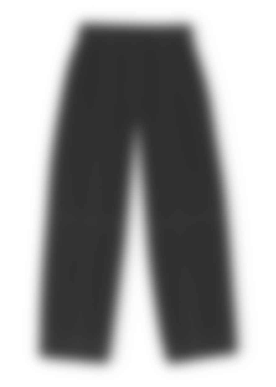 Ganni Elasticated Curve Pants - Black