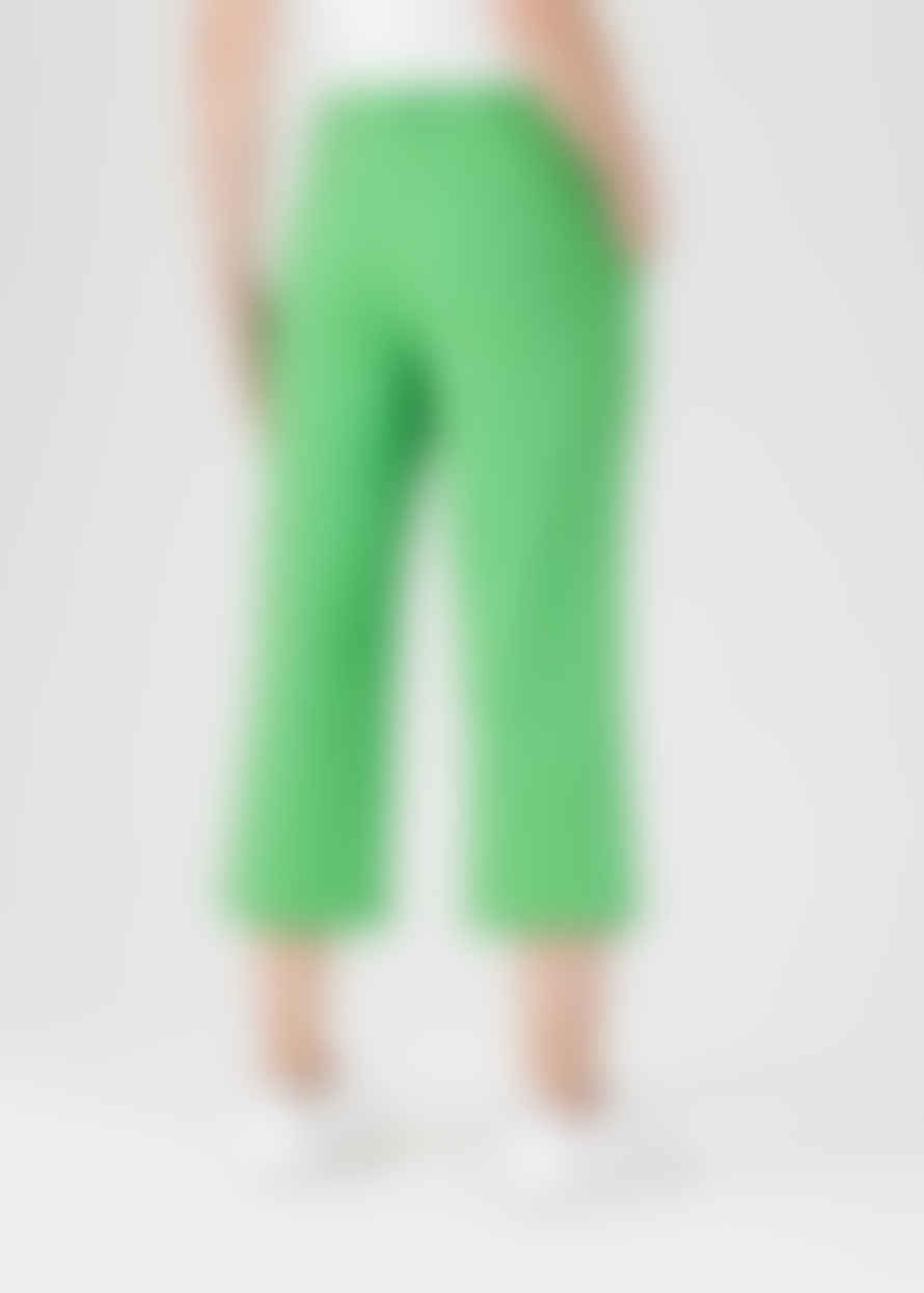 Stehmann Fenja Cropped Trousers In Spring Green