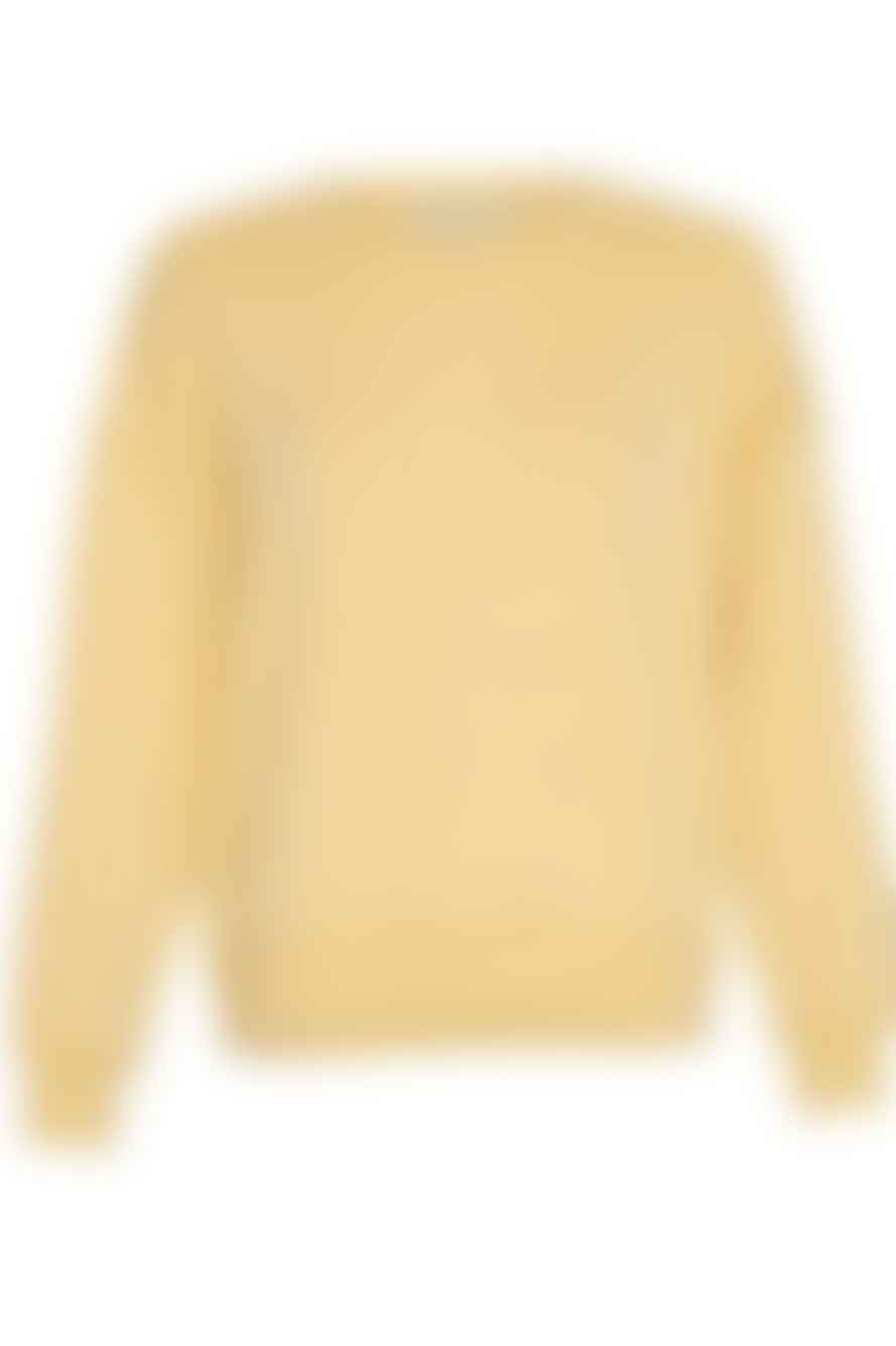 Moss Copenhagen - Dalvina Ima Q Sweatshirt | Reed Yellow