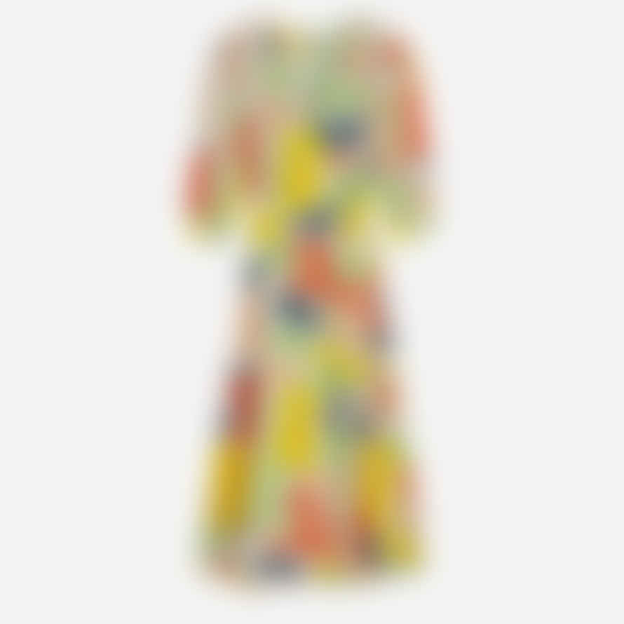 Bobo Choses Carnival Print V-Neck Wrap Dress