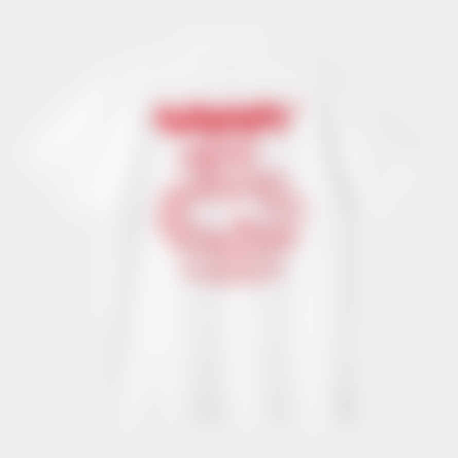 Carhartt T-shirt Fast Food White / Red