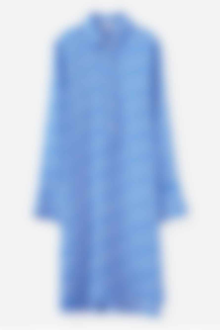 Rosso35 Blue Pattern Dress