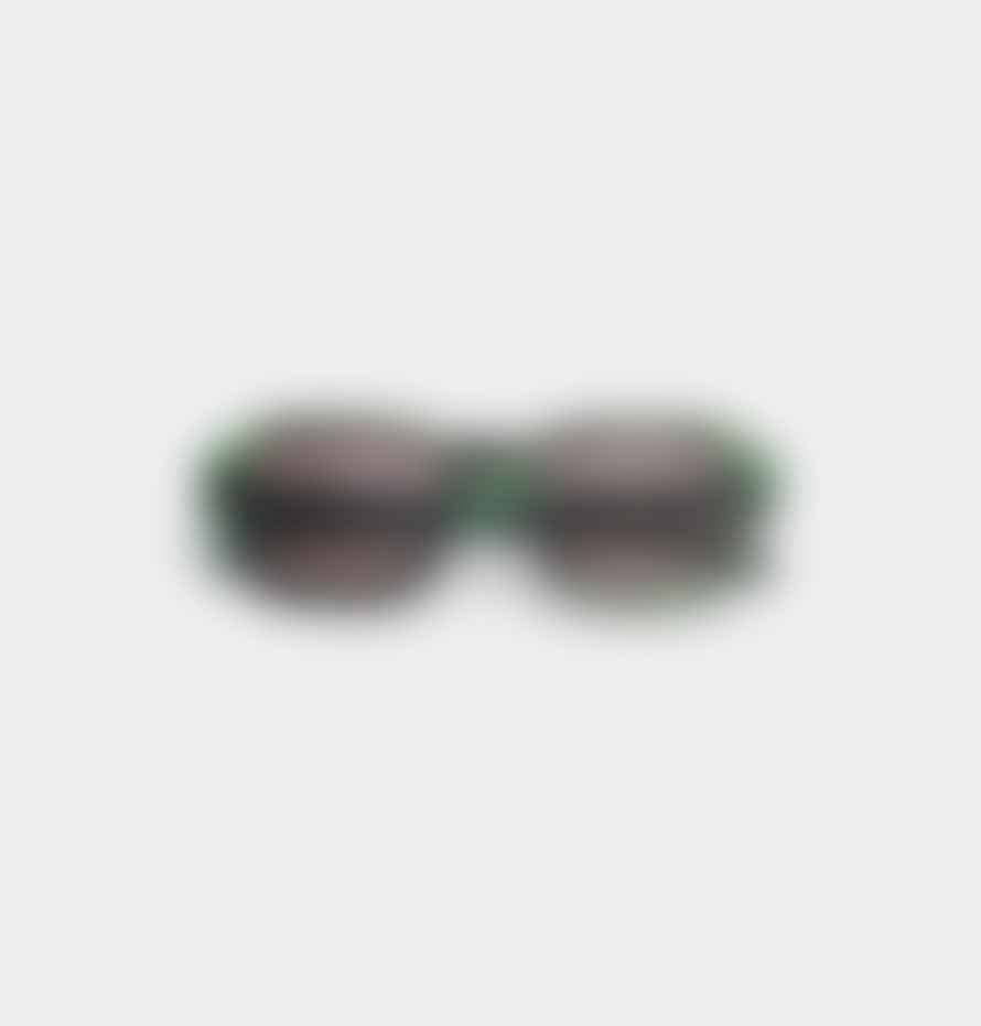 A Kjærbede A.kjaerbede Halo Sunglasses In Green Marble