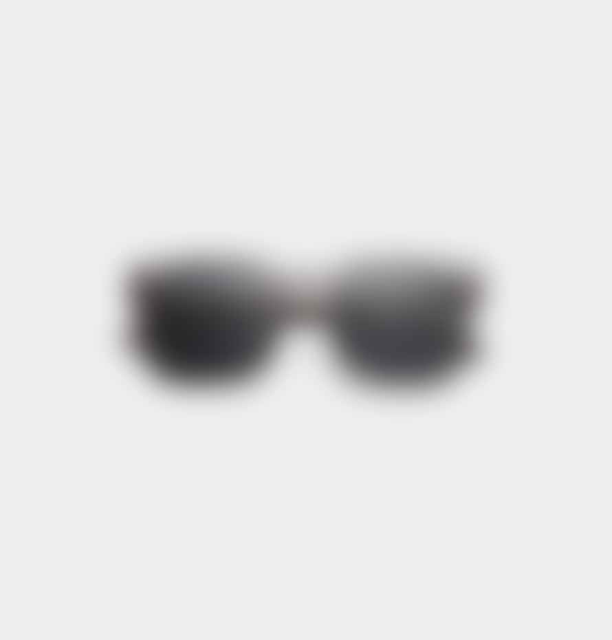 A Kjærbede A.kjaerbede Nancy Sunglasses In Grey Transparent