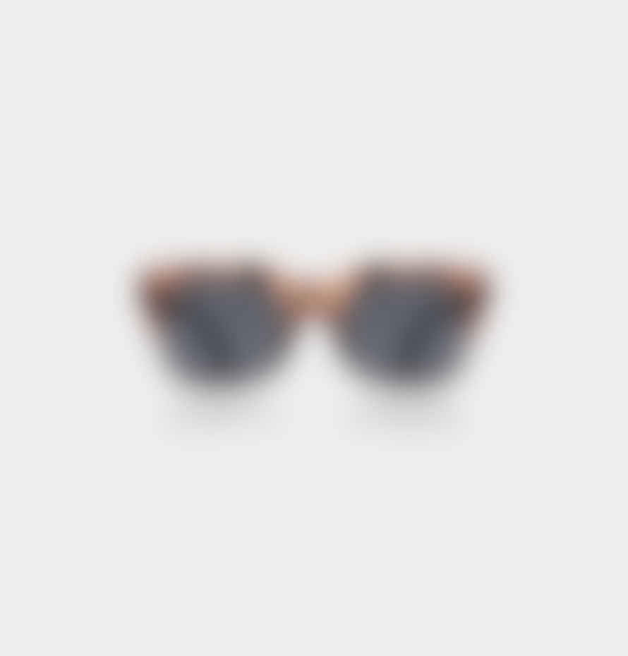 A Kjærbede Nancy Sunglasses In Coquina/Grey Transparent