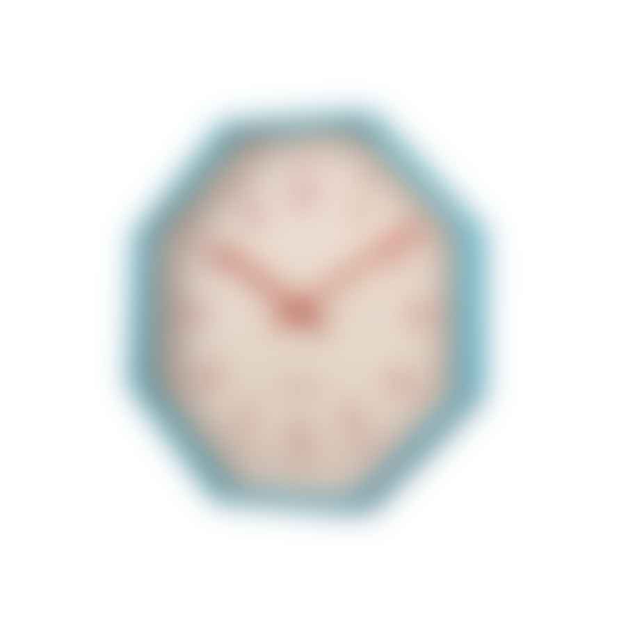 Fisura Fisura - Horloge Murale Bleue