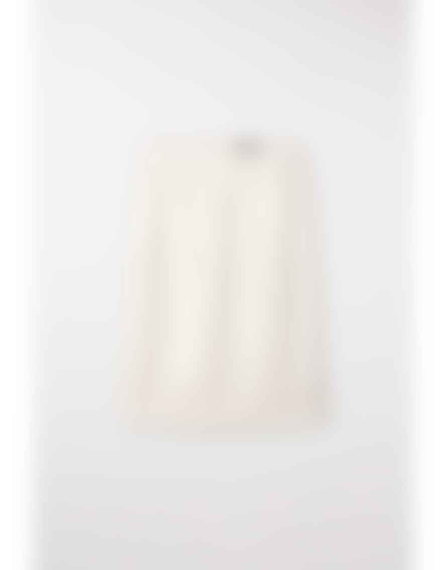 Luisa Cerano Luisa Cerano Silk Sequin Occasion Skirt Size: 8, Col: Off White