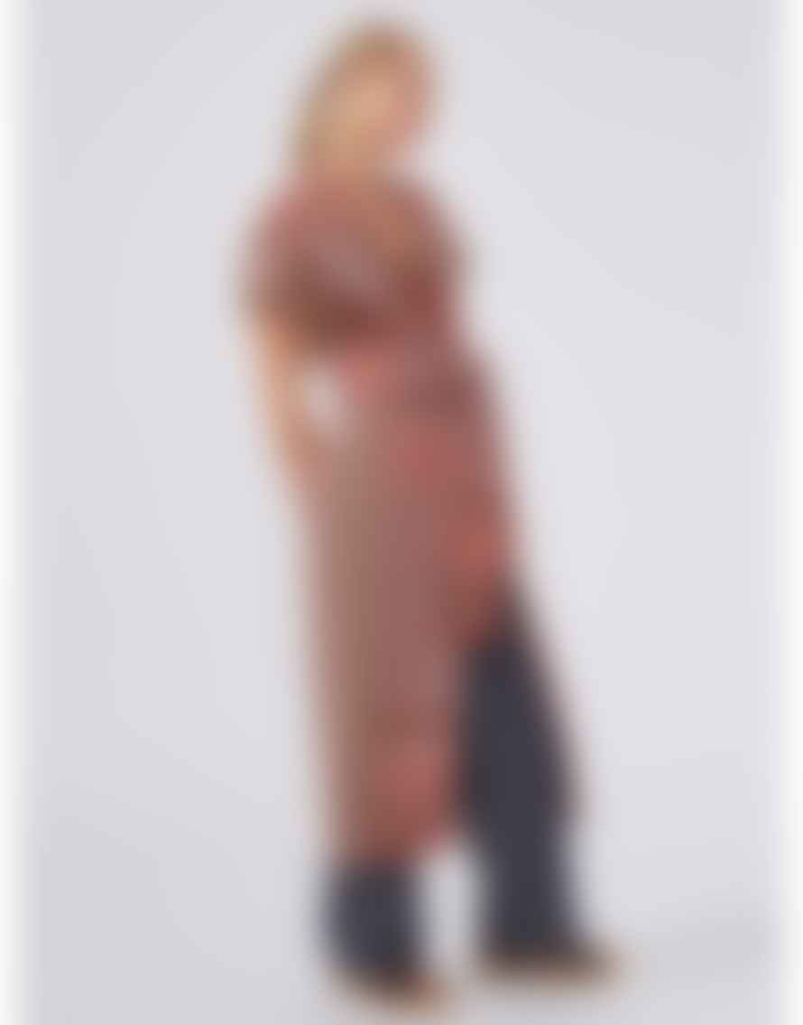 Hayley Menzies Hayley Menzies Sahara Merino Jacquard Sleeveless Long Cardigan Size: M