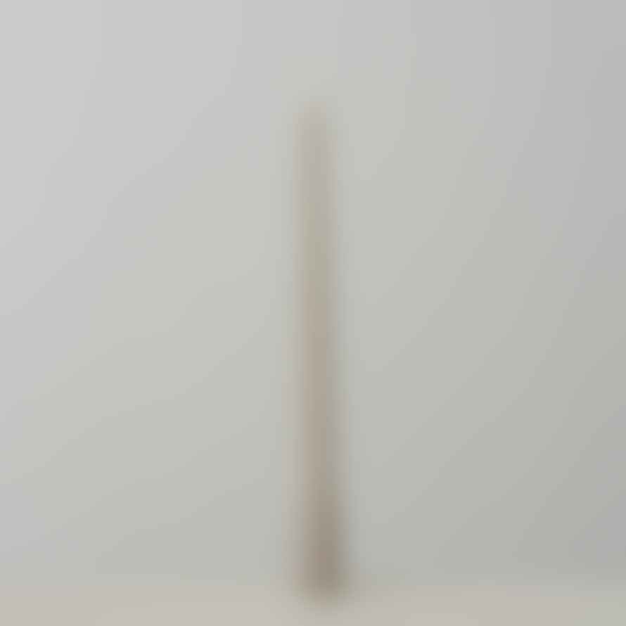 &Quirky Grey Twist Taper Candles : Pack of 6