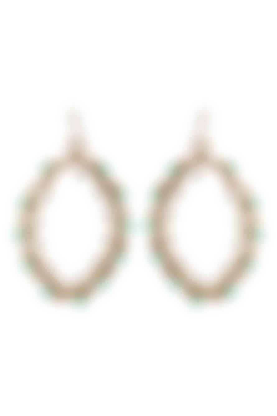 Eb & Ive Essence Earring - Aqua