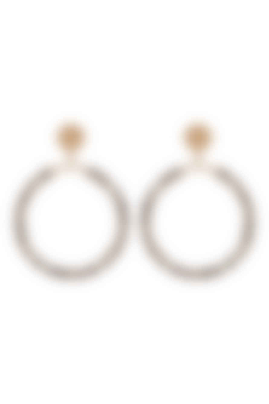 Eb & Ive Indulge Earring - Gold Hoop