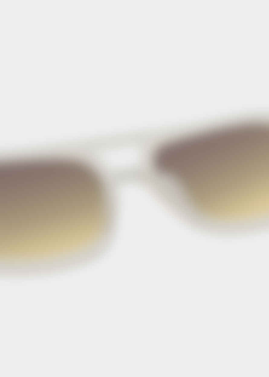 A.Kjaerbede  Kaya Sunglasses - Cream Bone
