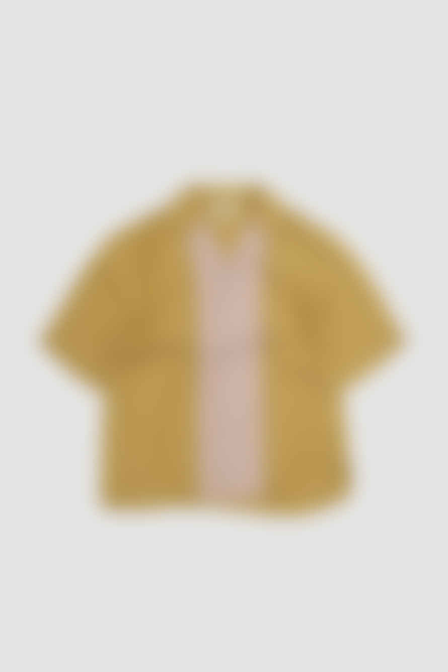 Dries Van Noten  Curbank Embroidery Shirt Mustard