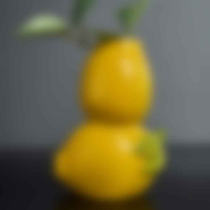 Werner Voss Stacked Double Lemon Shaped Vase