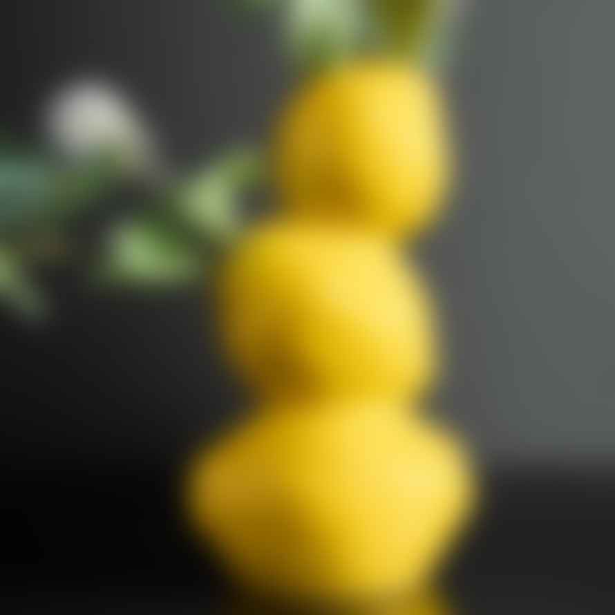 Werner Voss Stacked Trio Lemon Shaped Vase