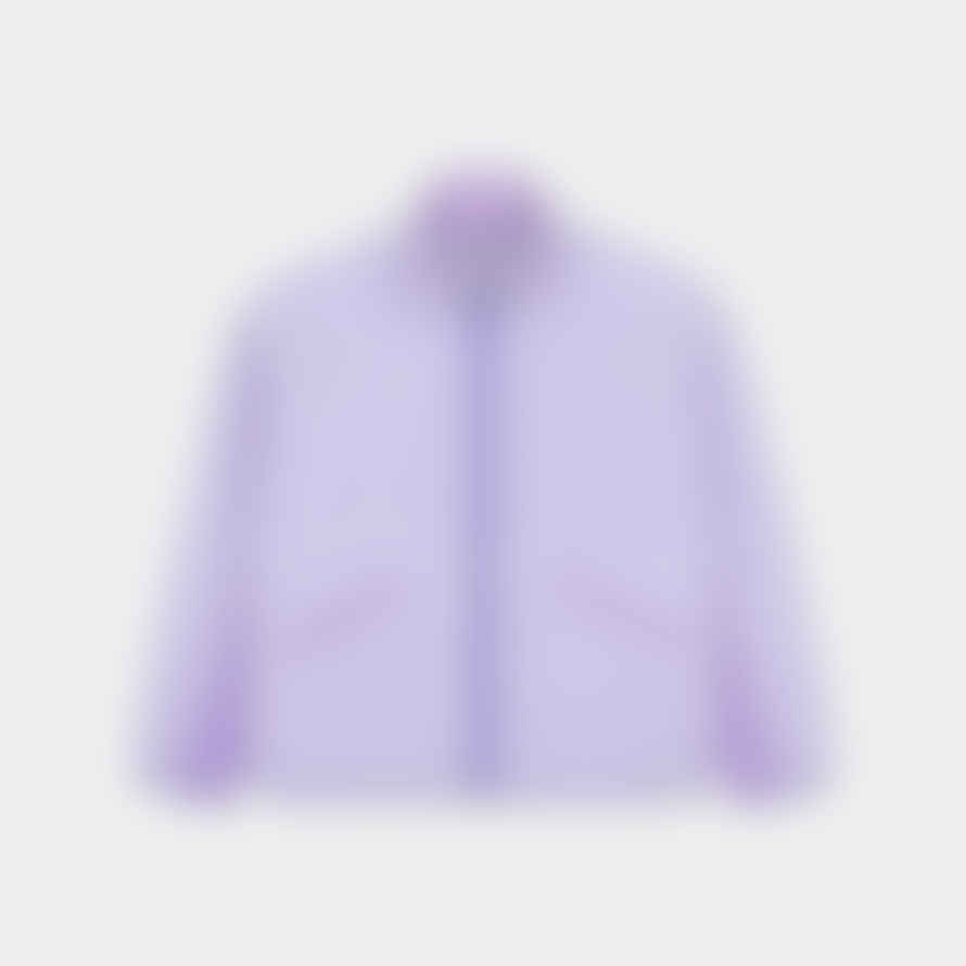 Selfhood Purple Short Fleece Jacket