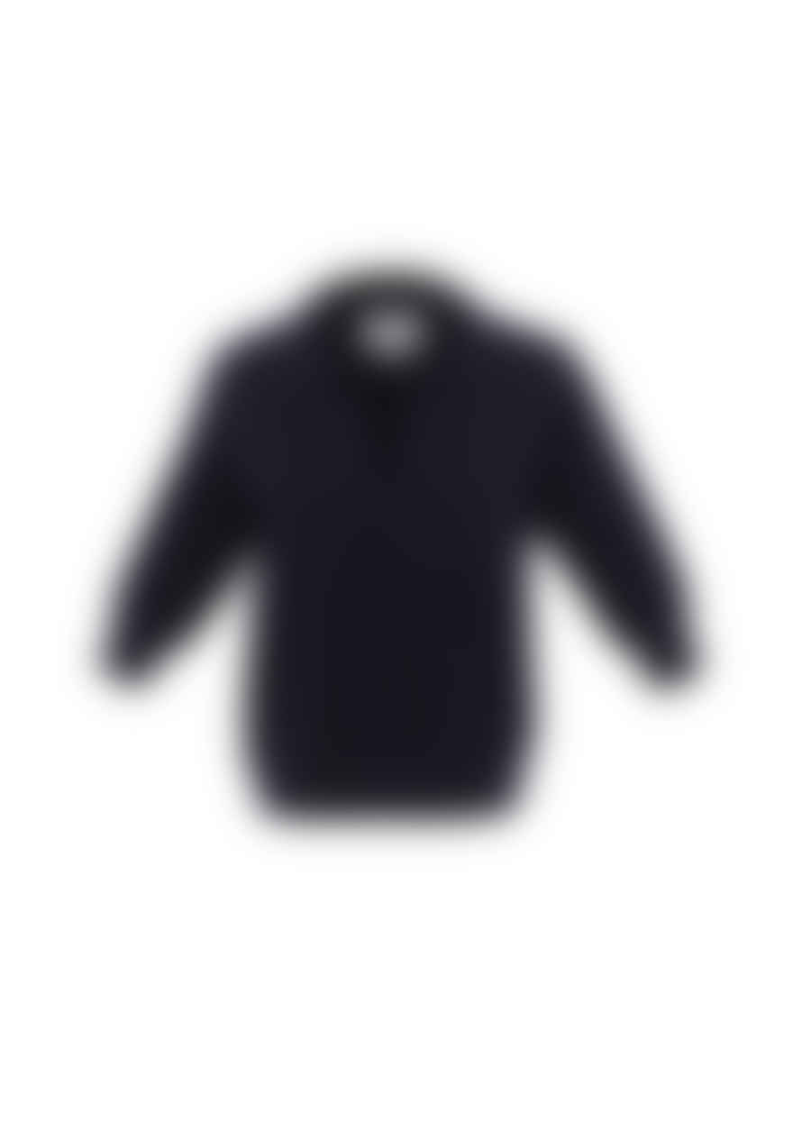 FRNCH - Plume Knitted Polo Navy