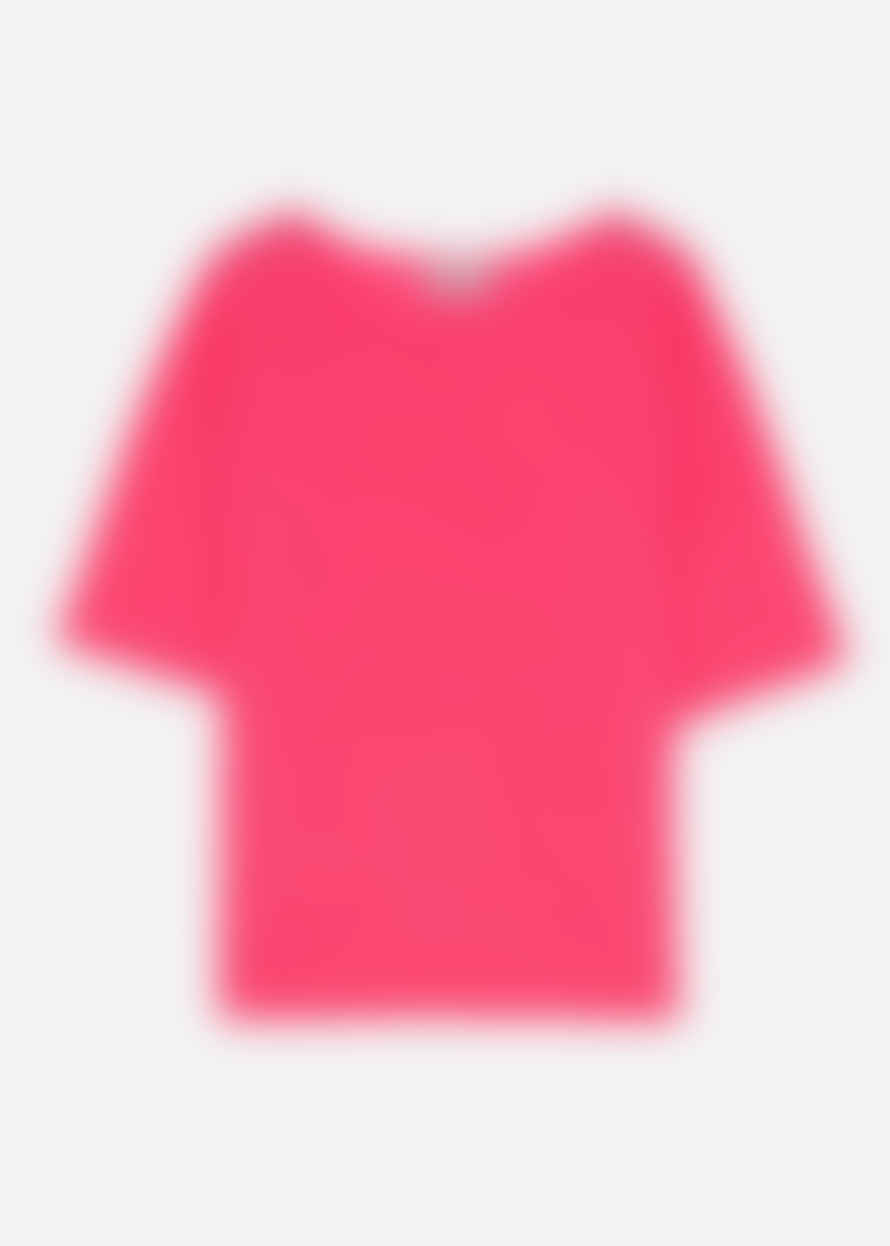 Maison Anje Bolana Short-sleeved Jumper - Pink