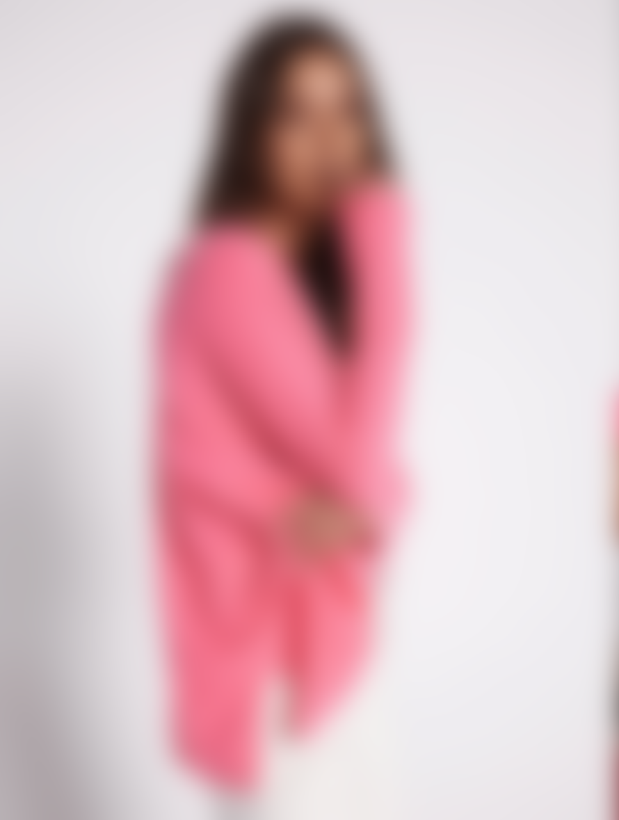 Not Shy Faustine Cashmere Jumper In Pink Paradise