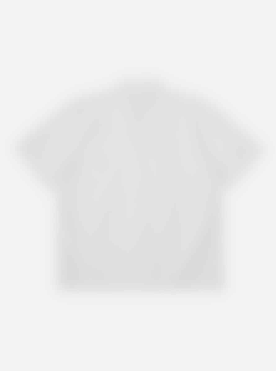 Universal Works 30650 Road Shirt In Delos Cotton White
