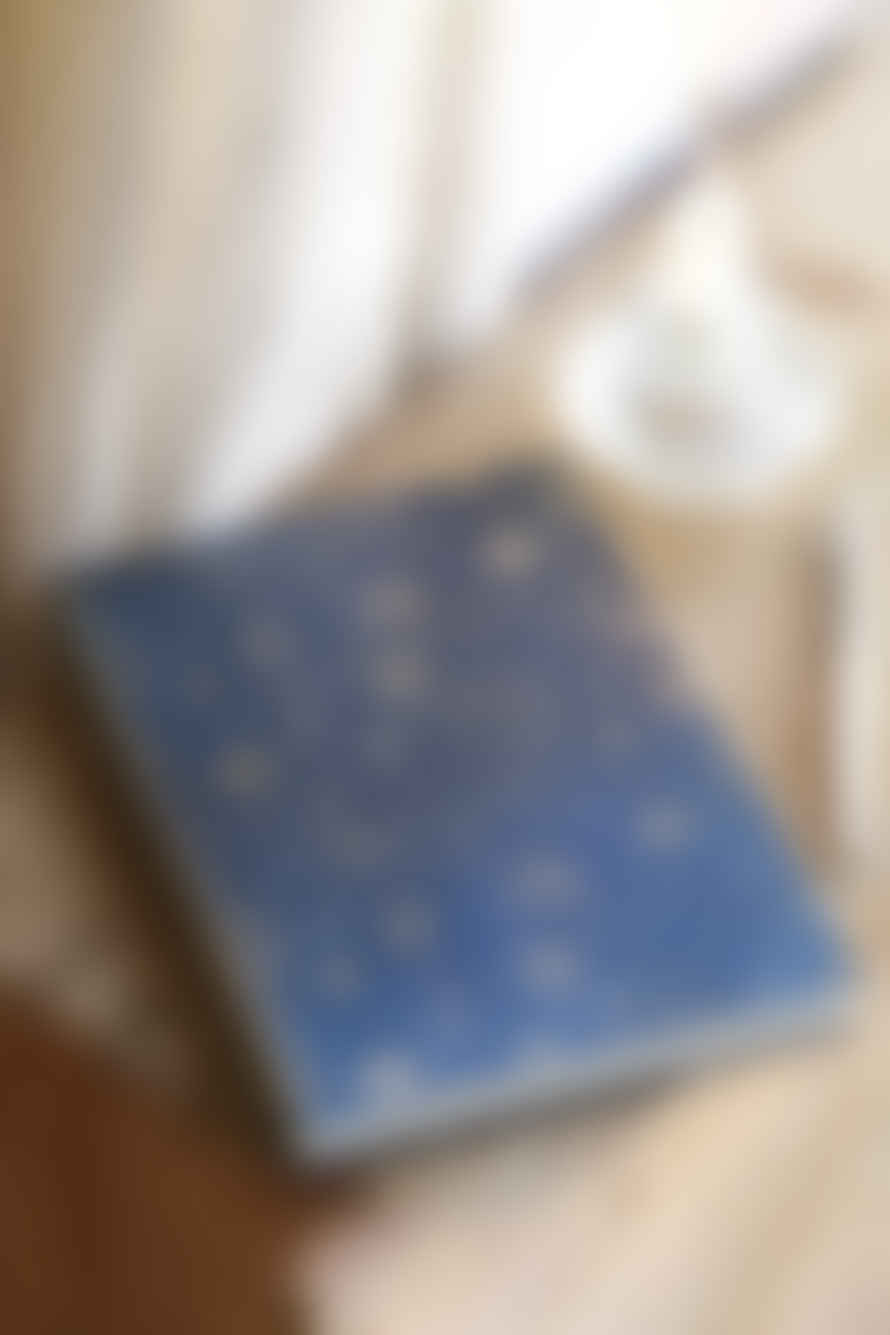 Lisa Angel Blue Starry Night Lined Notebook