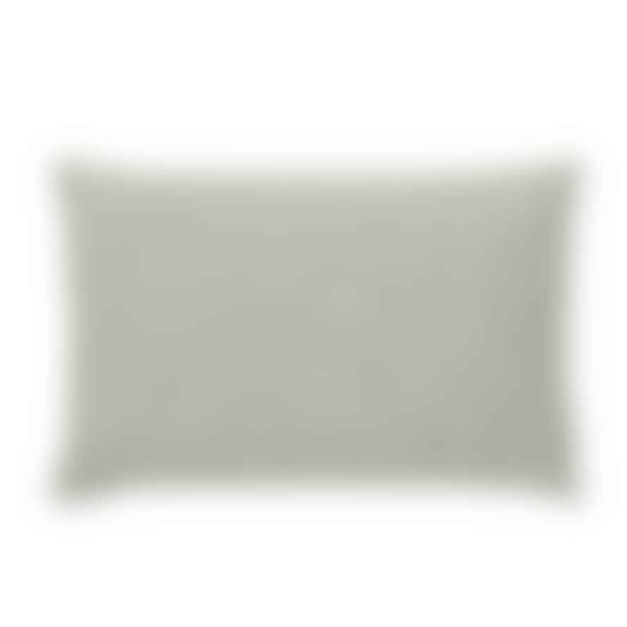 Elvang Denmark Daisy Cushion Cover 30x50cm In Bottle Green In 80% Organic Cotton & 20% Linen