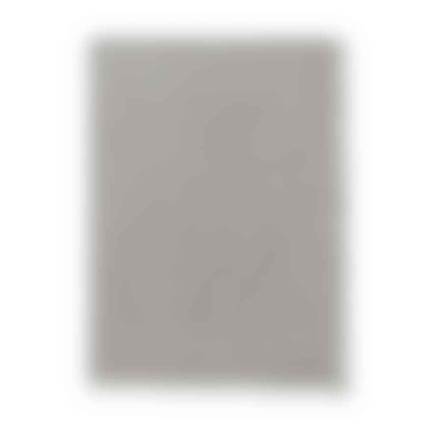 Elvang Denmark Thyme Throw In Grey In 100% Organic Cotton 130x180cm